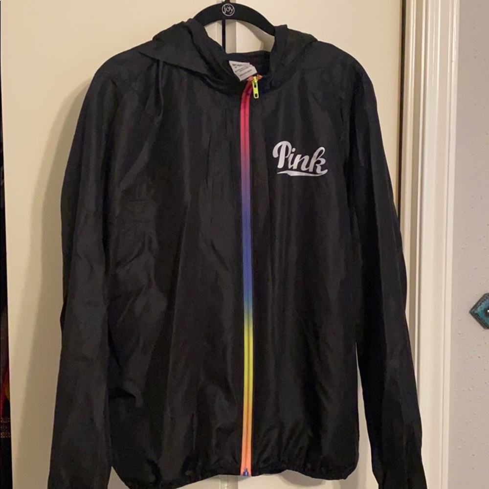 Pink windbreaker